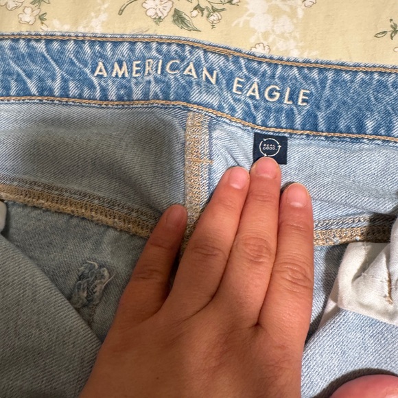 American Eagle Outfitters Light Blue Denim Skirt - Picture 3 of 4